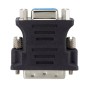 ADAPTOR video SPACER, DVI-I DL (T) la VGA (M), negru, 