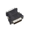 ADAPTOR video SPACER, DVI-I DL (T) la VGA (M), negru, 