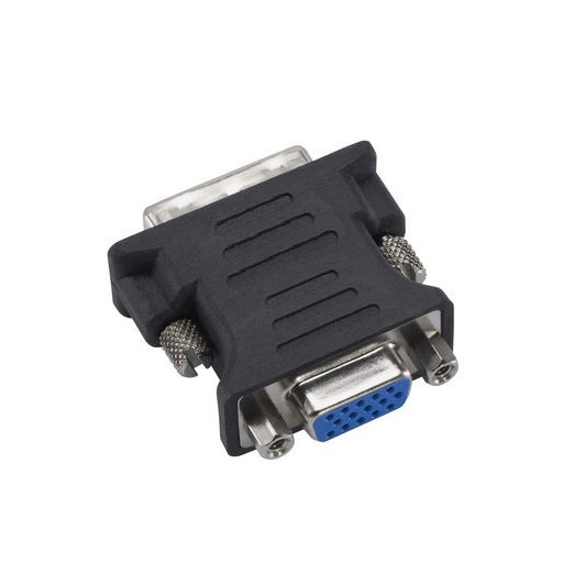 ADAPTOR video SPACER, DVI-I DL (T) la VGA (M), negru, 