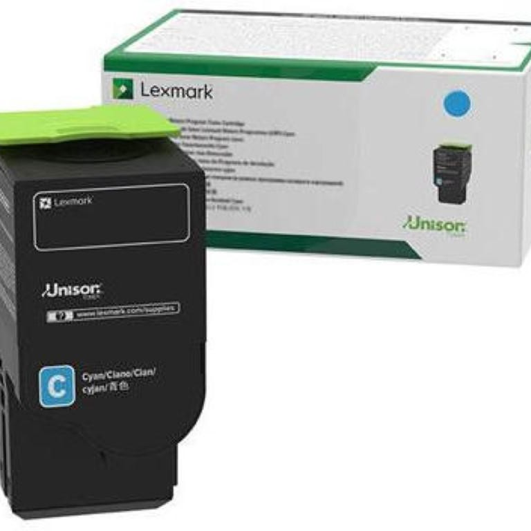 Toner Original Lexmark Cyan, 78C2XC0, pentru CS421|CS521|CS622|CX421|CX522|CX622|CX625|CX625, 5K, (timbru verde 1.2 lei)