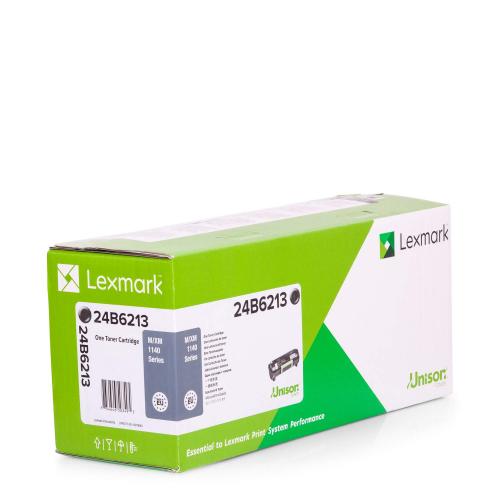 Toner Original Lexmark Black, 24B6213, pentru M1140|XM1140, 10K, (timbru verde 1.2 lei)
