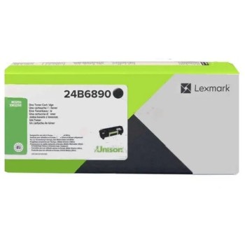 Toner Original Lexmark Black, 24B6890, pentru M1242|M1246|M3250|XM1242|XM1246|XM3250, 21K, (timbru verde 1.2 lei)