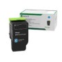 Toner Original Lexmark Cyan, 78C2UC0, pentru CS521|CS622|CX622|CX625, 7K, (timbru verde 1.2 lei)