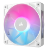 VENTILATOR Corsair iCUE LINK RX120 3x120mm RGB ALB, 0.400-2100 RPM +/- 10%, 10.5-74.2 CFM, Presiune Statica: 0.12-4.38 mm-H2O, 10-36dBA, Prindere magnetica, Lungime cablu 135mm, 600mm 