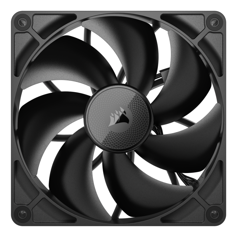 VENTILATOR Corsair iCUE LINK RX140 2x140mm NEGRU, 0.300-1700 RPM +/- 10%, 18.1-95.7 CFM, Presiune Statica: 0.15-3.79 mm-H2O,10-36dBA, Prindere magnetica, Lungime cablu 135mm, 600mm 