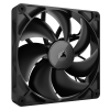 VENTILATOR Corsair iCUE LINK RX140 2x140mm NEGRU, 0.300-1700 RPM +/- 10%, 18.1-95.7 CFM, Presiune Statica: 0.15-3.79 mm-H2O,10-36dBA, Prindere magnetica, Lungime cablu 135mm, 600mm 