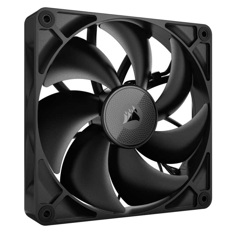 VENTILATOR Corsair iCUE LINK RX140 2x140mm NEGRU, 0.300-1700 RPM +/- 10%, 18.1-95.7 CFM, Presiune Statica: 0.15-3.79 mm-H2O,10-36dBA, Prindere magnetica, Lungime cablu 135mm, 600mm 