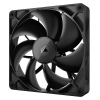 VENTILATOR Corsair iCUE LINK RX140 2x140mm NEGRU, 0.300-1700 RPM +/- 10%, 18.1-95.7 CFM, Presiune Statica: 0.15-3.79 mm-H2O,10-36dBA, Prindere magnetica, Lungime cablu 135mm, 600mm 