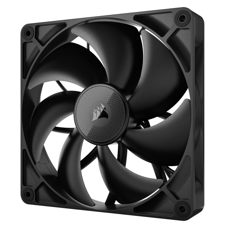 VENTILATOR Corsair iCUE LINK RX140 2x140mm NEGRU, 0.300-1700 RPM +/- 10%, 18.1-95.7 CFM, Presiune Statica: 0.15-3.79 mm-H2O,10-36dBA, Prindere magnetica, Lungime cablu 135mm, 600mm 
