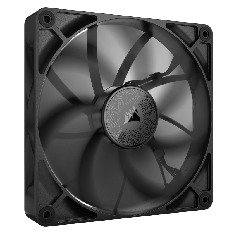 VENTILATOR Corsair iCUE LINK RX140 2x140mm NEGRU, 0.300-1700 RPM +/- 10%, 18.1-95.7 CFM, Presiune Statica: 0.15-3.79 mm-H2O,10-36dBA, Prindere magnetica, Lungime cablu 135mm, 600mm 