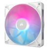 VENTILATOR Corsair iCUE LINK RX140 2x140mm RGB ALB, 0.300-1700 RPM +/- 10%, 18.1-95.7 CFM, Presiune Statica: 0.15-3.79 mm-H2O, 10-36dBA, Prindere magnetica, Lungime cablu 135mm, 600mm 