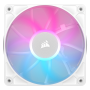 VENTILATOR Corsair iCUE LINK RX120 RGB ALB, viteza 0.400-2100 RPM +/- 10%, 10.5-74.2 CFM, Presiune Statica: 0.12-4.38 mm-H2O, 10-36dBA, Prindere magnetica, Lungime cablu 135mm 