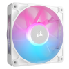 VENTILATOR Corsair iCUE LINK RX120 RGB ALB, viteza 0.400-2100 RPM +/- 10%, 10.5-74.2 CFM, Presiune Statica: 0.12-4.38 mm-H2O, 10-36dBA, Prindere magnetica, Lungime cablu 135mm 