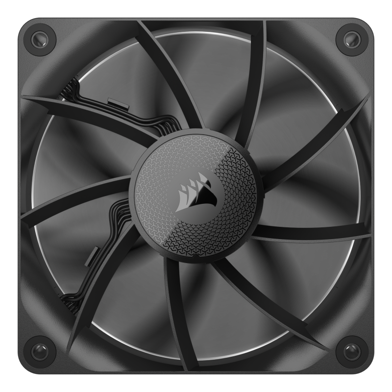 VENTILATOR Corsair iCUE LINK RX120 1x120mm NEGRU, viteza 0.400-2100 RPM +/- 10%, 10.5-74.2 CFM, Presiune Statica: 0.12-4.38 mm-H2O, 10-36dBA, Prindere magnetica, Lungime cablu 135mm 