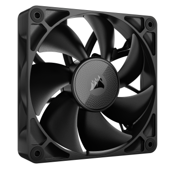 VENTILATOR Corsair iCUE LINK RX120 1x120mm NEGRU, viteza 0.400-2100 RPM +/- 10%, 10.5-74.2 CFM, Presiune Statica: 0.12-4.38 mm-H2O, 10-36dBA, Prindere magnetica, Lungime cablu 135mm 