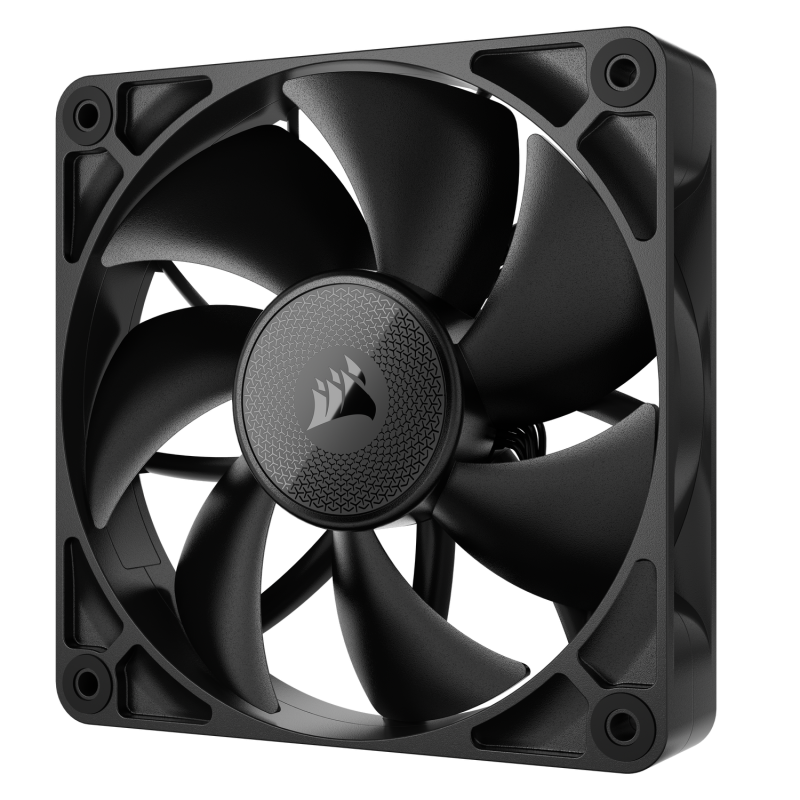 VENTILATOR Corsair iCUE LINK RX120 1x120mm NEGRU, viteza 0.400-2100 RPM +/- 10%, 10.5-74.2 CFM, Presiune Statica: 0.12-4.38 mm-H2O, 10-36dBA, Prindere magnetica, Lungime cablu 135mm 