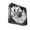 VENTILATOR Corsair iCUE LINK RX120 1x120mm RGB NEGRU,  0.400-2100 RPM +/- 10%, 10.5-74.2 CFM, Presiune Statica: 0.12-4.38 mm-H2O, 10-36dBA, Prindere magnetica, Lungime cablu 135mm 