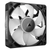 VENTILATOR Corsair iCUE LINK RX120 1x120mm RGB NEGRU,  0.400-2100 RPM +/- 10%, 10.5-74.2 CFM, Presiune Statica: 0.12-4.38 mm-H2O, 10-36dBA, Prindere magnetica, Lungime cablu 135mm 