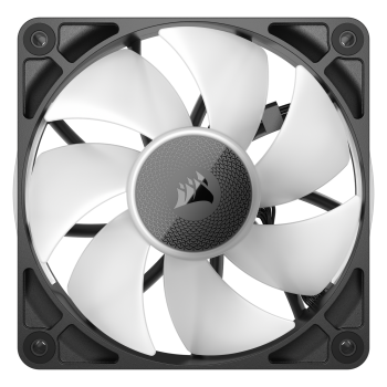 VENTILATOR Corsair iCUE LINK RX120 1x120mm RGB NEGRU,  0.400-2100 RPM +/- 10%, 10.5-74.2 CFM, Presiune Statica: 0.12-4.38 mm-H2O, 10-36dBA, Prindere magnetica, Lungime cablu 135mm 