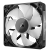 VENTILATOR Corsair iCUE LINK RX120 1x120mm RGB NEGRU,  0.400-2100 RPM +/- 10%, 10.5-74.2 CFM, Presiune Statica: 0.12-4.38 mm-H2O, 10-36dBA, Prindere magnetica, Lungime cablu 135mm 
