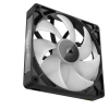VENTILATOR Corsair  iCUE LINK RX140 1x140mm RGB NEGRU, 0.400-2100 RPM +/- 10%,18.1-95.7 CFM, Presiune Statica: 0.15-3.79 mm-H2O, 10-36dBA, Prindere magnetica, Lungime cablu 135mm 