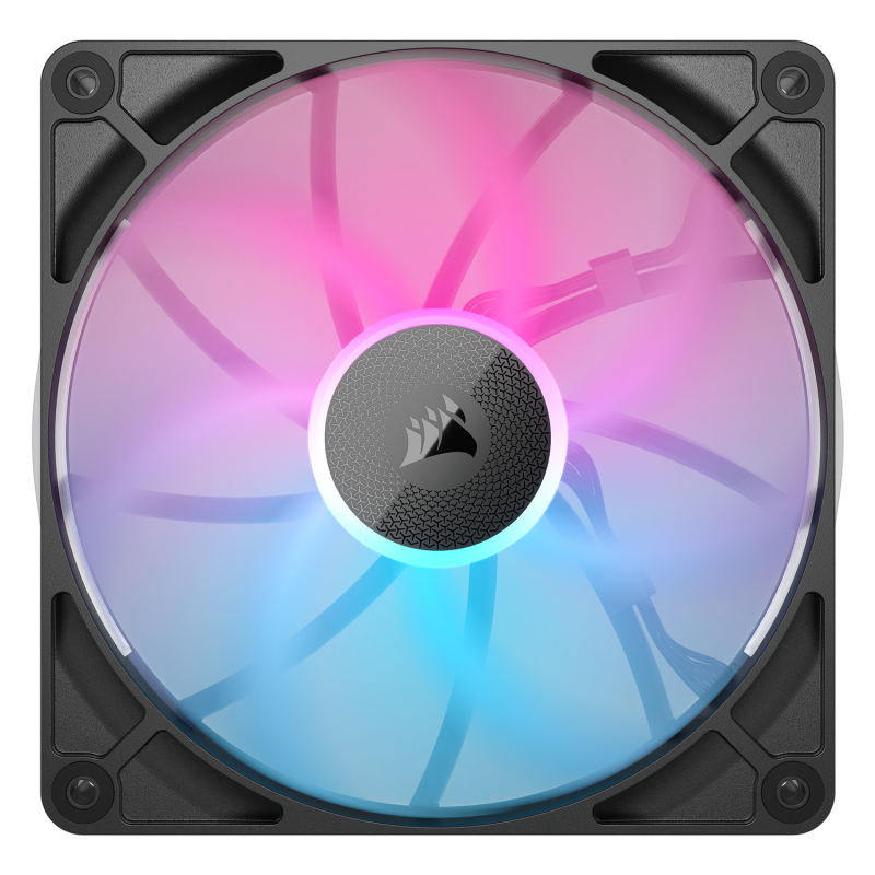 VENTILATOR Corsair  iCUE LINK RX140 1x140mm RGB NEGRU, 0.400-2100 RPM +/- 10%,18.1-95.7 CFM, Presiune Statica: 0.15-3.79 mm-H2O, 10-36dBA, Prindere magnetica, Lungime cablu 135mm 