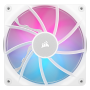 VENTILATOR Corsair iCUE LINK RX140 1x140mm RGB ALB, viteza 0.300-1700 RPM +/- 10%, 18.1-95.7 CFM, Presiune Statica: 0.15-3.79 mm-H2O, 10-36dBA, Prindere magnetica, Lungime cablu 135mm 