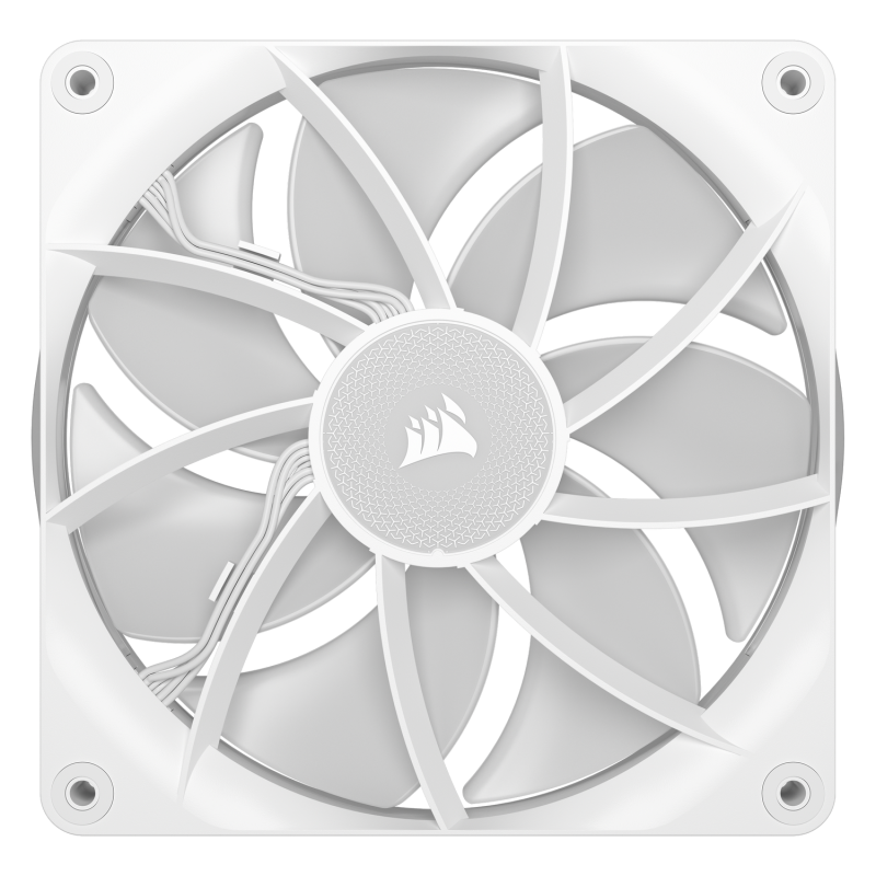 VENTILATOR Corsair iCUE LINK RX140 1x140mm RGB ALB, viteza 0.300-1700 RPM +/- 10%, 18.1-95.7 CFM, Presiune Statica: 0.15-3.79 mm-H2O, 10-36dBA, Prindere magnetica, Lungime cablu 135mm 