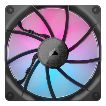VENTILATOR Corsair iCUE LINK RX140 2x140mm RGB NEGRU, 0.300-1700 RPM +/- 10%,18.1-95.7 CFM, Presiune Statica:0.15-3.79 mm-H2O, 10-36dBA, Prindere magnetica, Lungime cablu 135mm, 600mm 