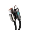 CABLU alimentare si date Baseus, Dynamic Fast Charging Data Cable pt. smartphone, USB (T) la USB Type-C (T), 66W, braided, 2m, negru, 