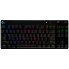 TASTATURI Logitech - gaming G PRO X TKL LIGHTSPEED Mechanical Gaming Keyboard - BLACK - US INTL - TACTILE 