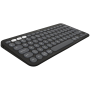 TASTATURI Logitech - gaming K380S Multi-Device Bluetooth Keyboard - TONAL GRAPHITE - US INTL 