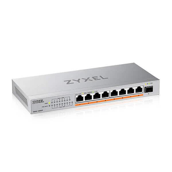 ZYXEL | XMG-108HP-ZZ0101F | XMG-108HP | Switch | POE++ | Porturi 8  2.5 Gigabit 1 SFP+ | Carcasa metal | 100W 