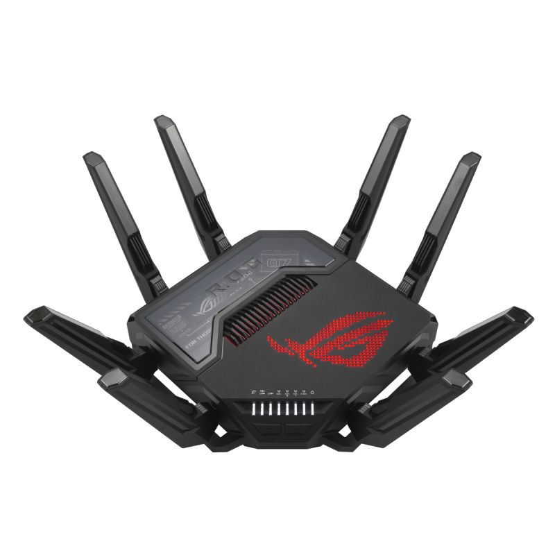 ASUS ROG Rapture GT-BE98 Quad-band WiFi 7 802.11be Gaming Router support new 320MHz bandwidth 