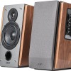 BOXE EDIFIER 2.0, RMS:  60W (2 x 13W, 2 x 17W), telecomanda wireless, volum, bass, treble, dual RCA, brown, 
