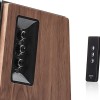 BOXE EDIFIER 2.0, RMS:  60W (2 x 13W, 2 x 17W), telecomanda wireless, volum, bass, treble, dual RCA, brown, 