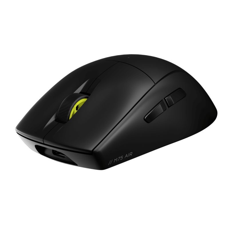 Corsair M75 AIR Wireless Ultra-Lightweight, 26000 DPI, 60g, Negru 