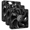 Ventilator Corsair iCUE LINK RX120, 120mm PWM, Triple Pack, Negru 