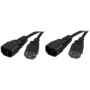 2 Output cords 10A 