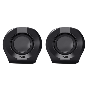 Boxe Trust Polo 2.0, 8W, Negru 