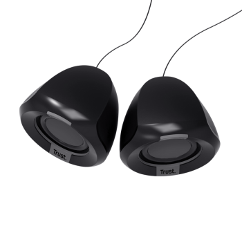 Boxe Trust Polo 2.0, 8W, Negru 