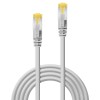 Cablu Lindy 3m  RJ45 S/FTP LSZH, gri 