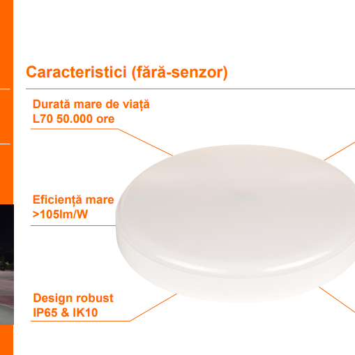 SF SLIM SQ 260 P 26W 840 IP65 EUE LEDV 