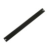 PANOU gestionare cabluri SPACER, tip masca orizontala cu perii, 19 inch, 1U, 0.8mm, negru, 