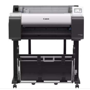 Plotter Inkjet Color Canon TM-255, A1,Functii: Imprimare,Viteza de Printare Monocrom:,Viteza de printare color: 0:22-0:40, Conectivitate:USB|Retea|Wi-Fi, Duplex,ADF:(Timbru Verde 23lei) 