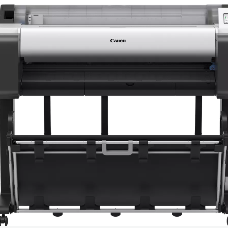 Plotter Inkjet Color Canon TM-355, A0, Functii: Imprimare, Viteza de Printare Monocrom:,Viteza de printare color:0:17-2.23,Conectivitate:USB|Retea|Wi-Fi, Duplex:,ADF:(Timbru Verde 23lei) 