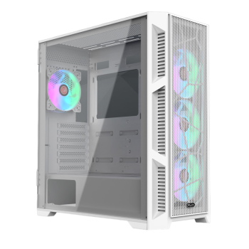 Carcasa RAIJINTEK PONOS ULTRA MS4, ATX, Alb  