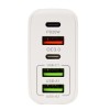 ALIMENTATOR retea SPACER Quick Charge 37W, 1 x USB Type-C 20W + 1 x USB QC 3.0 18W, 2 x USB 2.4A + 1 x USB Type-C 2.4A 