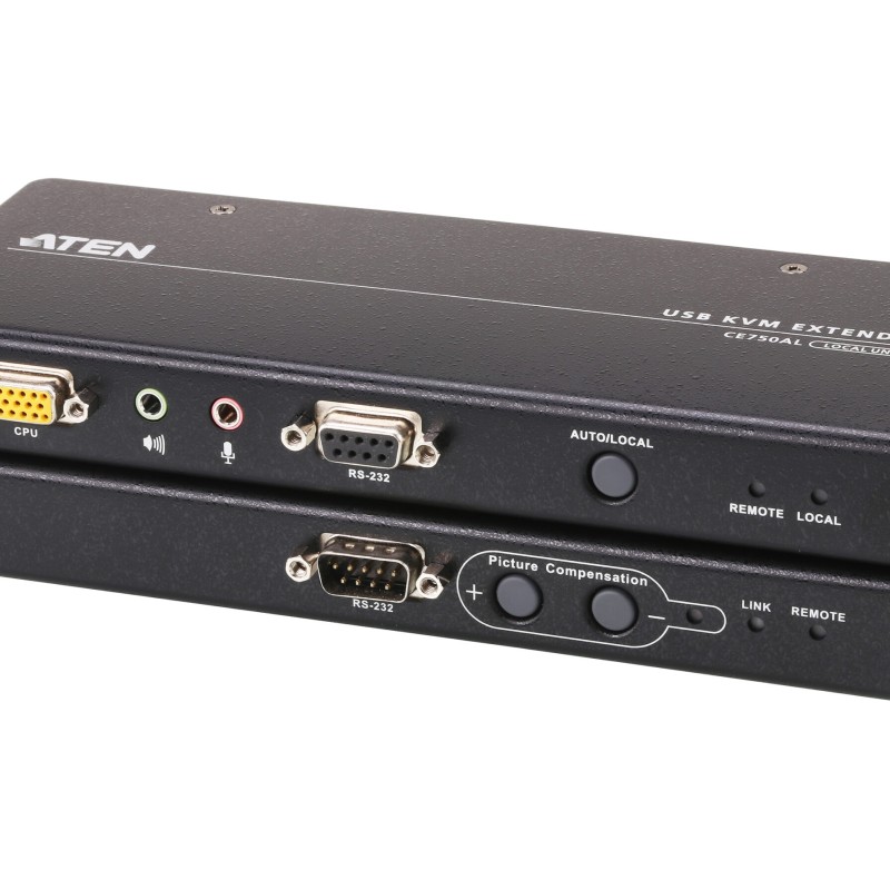 USB VGA/Audio Cat 5 KVM Extender 