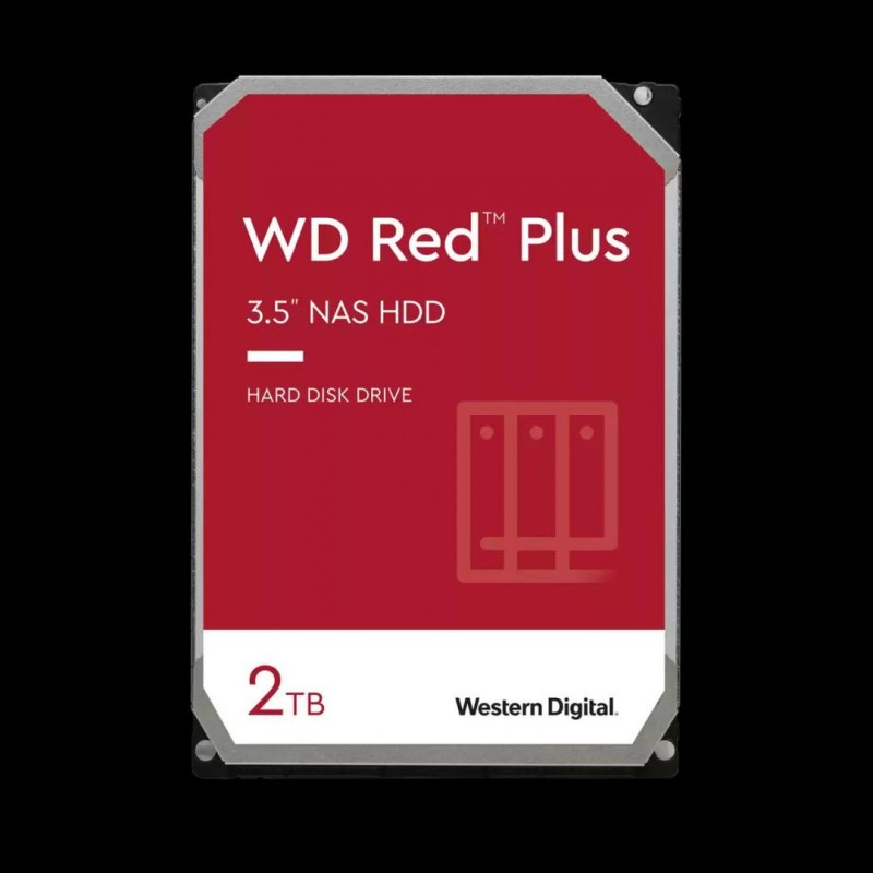 WD Red Plus 8TB SATA 6Gb/s HDD Desktop 